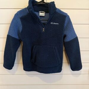 Columbia Kids' Navy Fleece Pullover